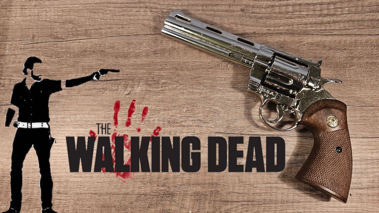 I finally have Rick Grimes gun from The Walking Dead The Colt Python