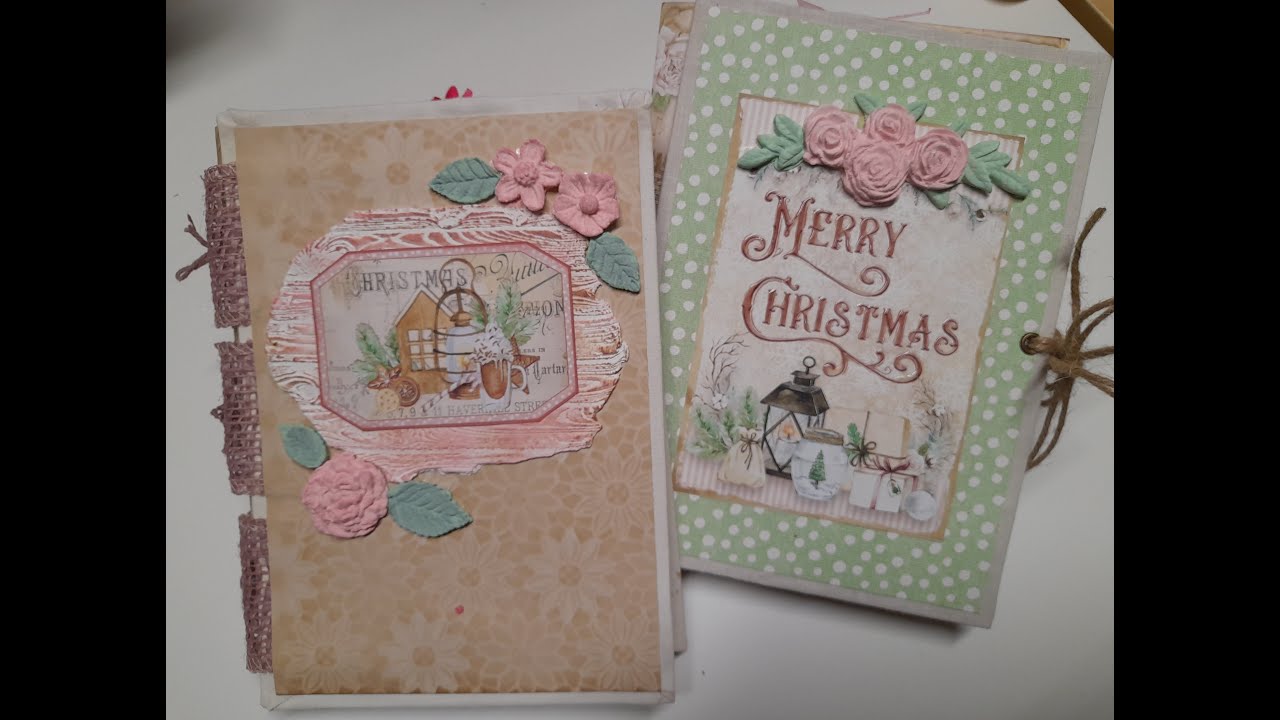 Tuto complet déco + couverture second junk de Noël