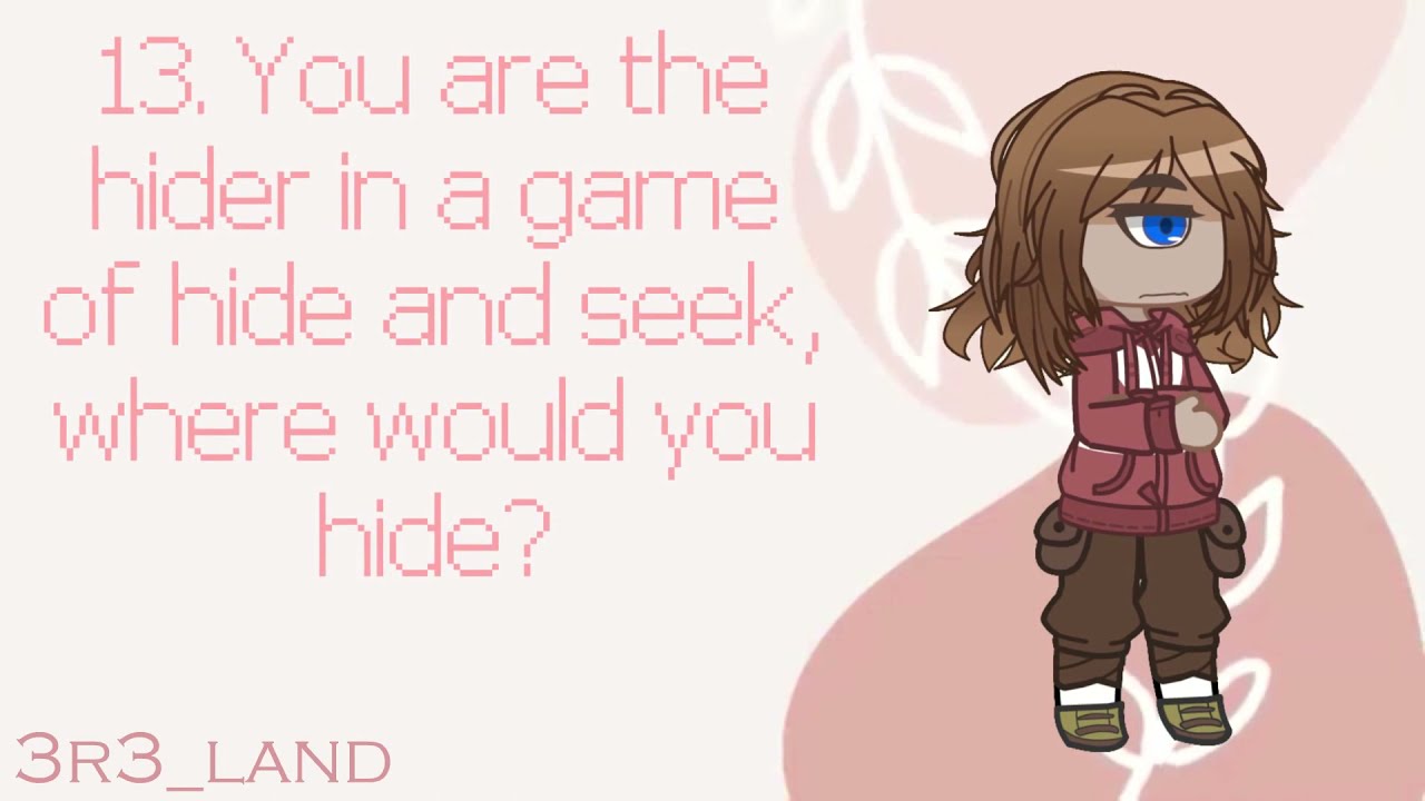 Questionnaire OC Challenge || Gacha Club || #questionnairecharacter