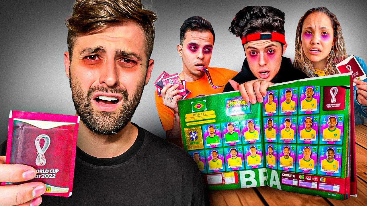 Fui Para Outro ESTADO Completar o ÁLBUM DA COPA DO MUNDO!!