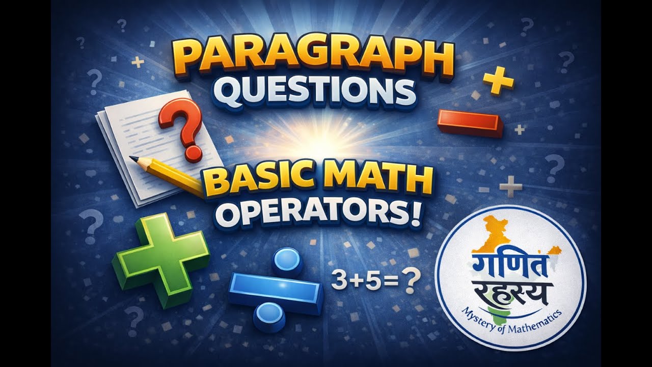 Lect.7 - Number system | Paragraph question-1| CHS preparation