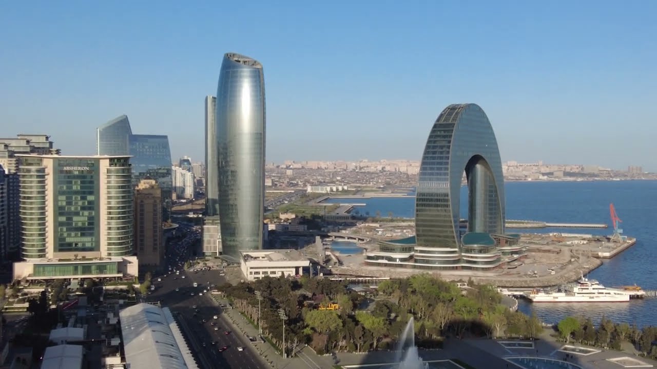 Гостиница Хилтон Баку изнутри — Hilton Baku oteli içəridən