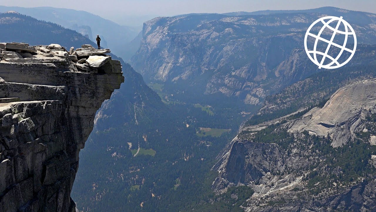 Hiking Half Dome, Yosemite National Park, USA  [Amazing Places 4K]