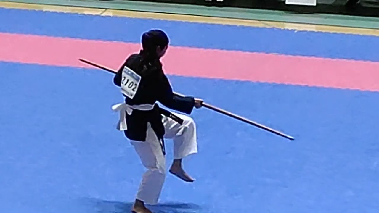 沖縄空手2022 世界大会２位🥈　棒術　朝雲の棍
