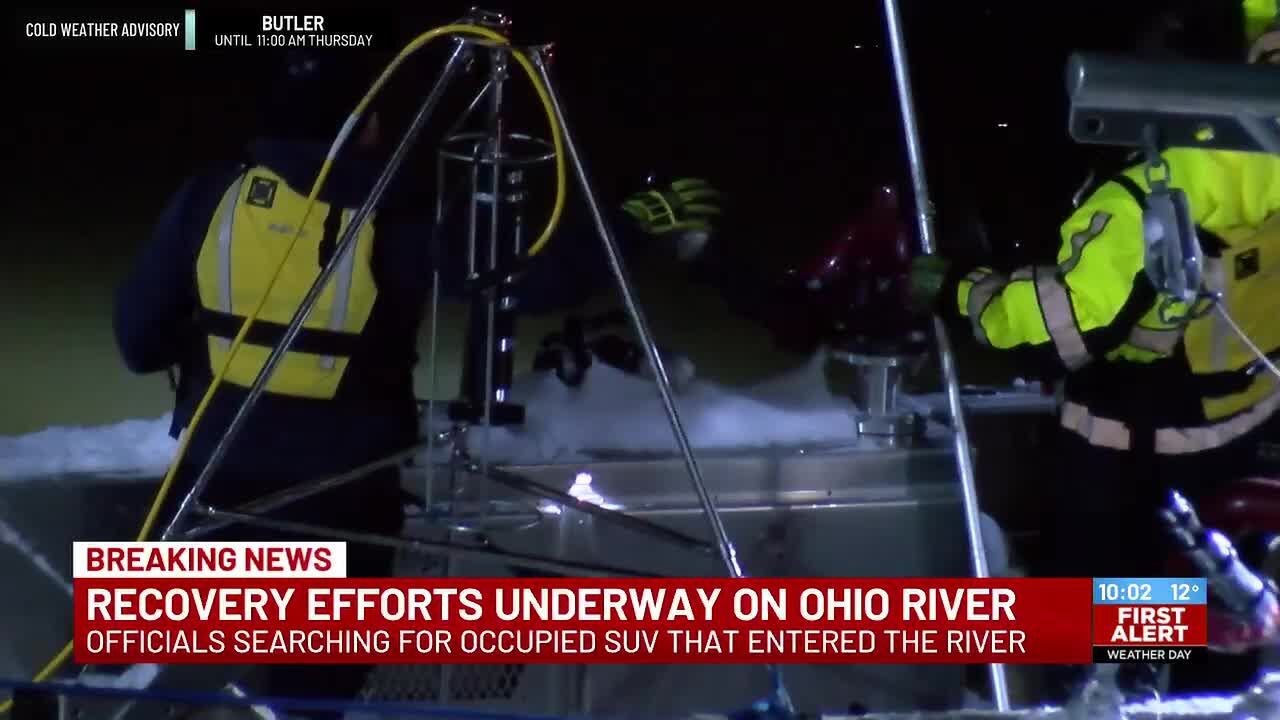 Recovery efforts underway on Ohio River