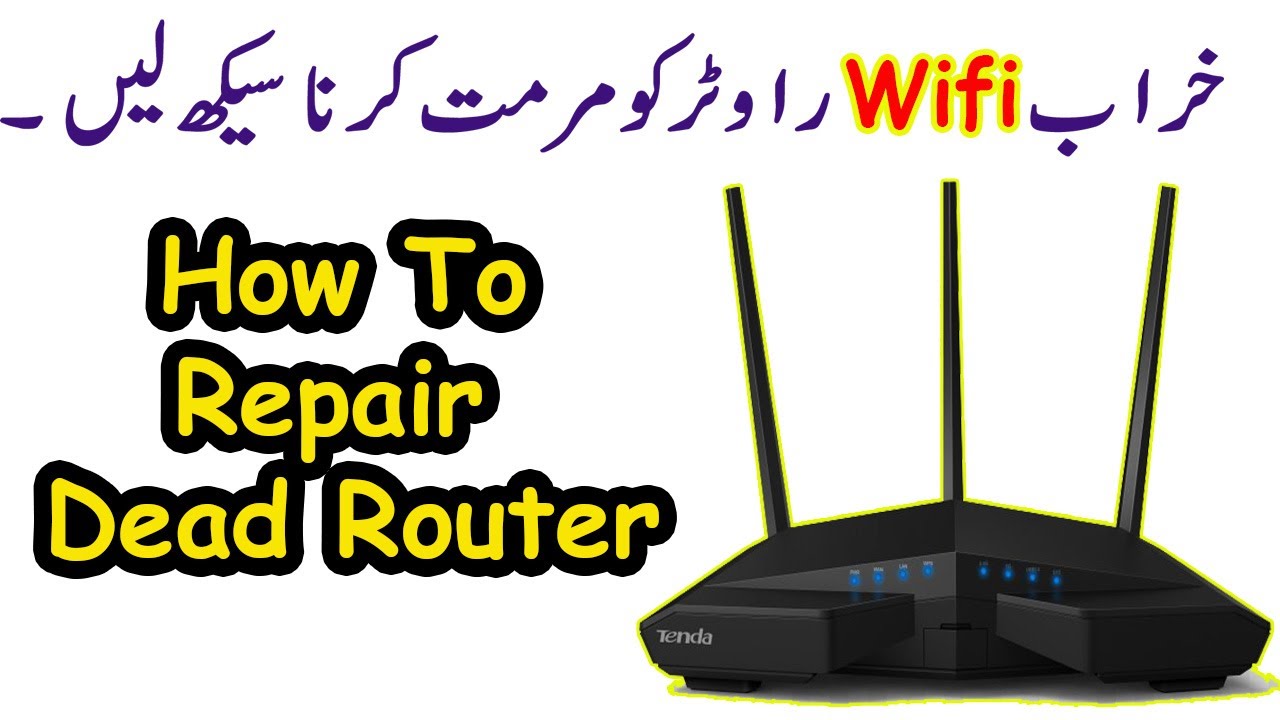 How To Repair A Wifi Router At Home | Mr Engineer