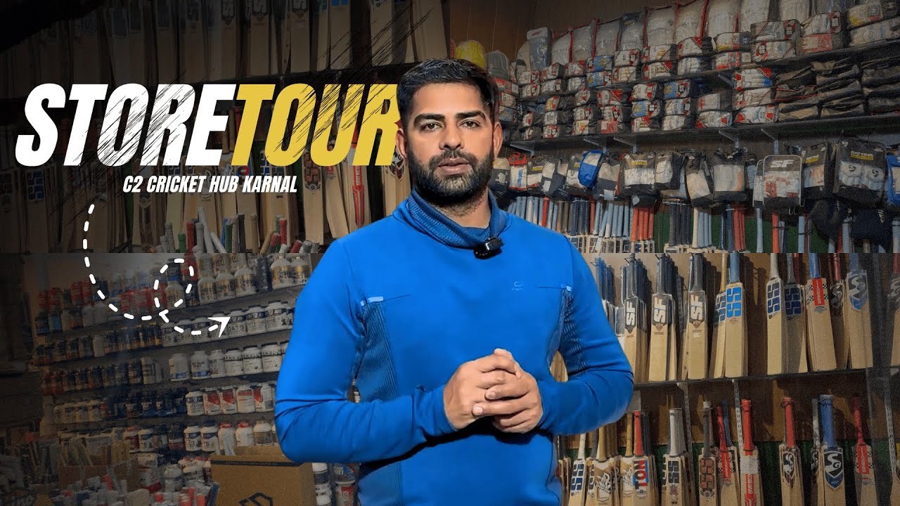 C2 Cricket Hub Karnal Full Store Tour | Cheapest Cricket Bats & Equipment Worldwide
