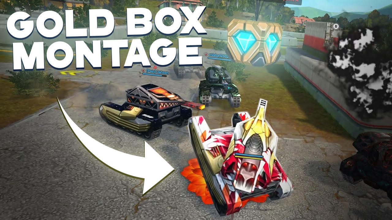 Tanki Online - Spring Fever Epic Gold Box Montage #4 | Event | By: Mr.Agor