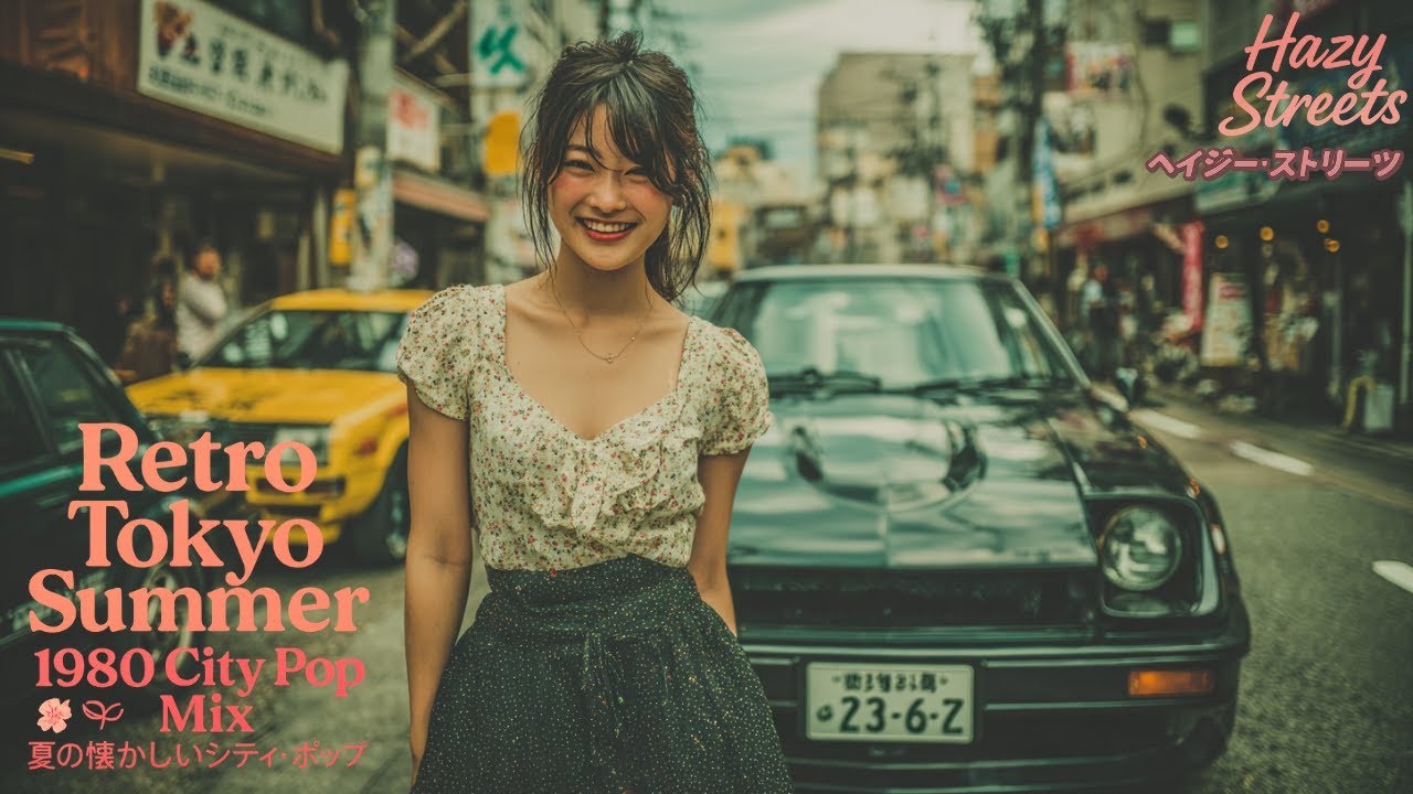 Retro Tokyo Summer 🌸 1980 City Pop Mix | 夏の懐かしいシティポップBGM