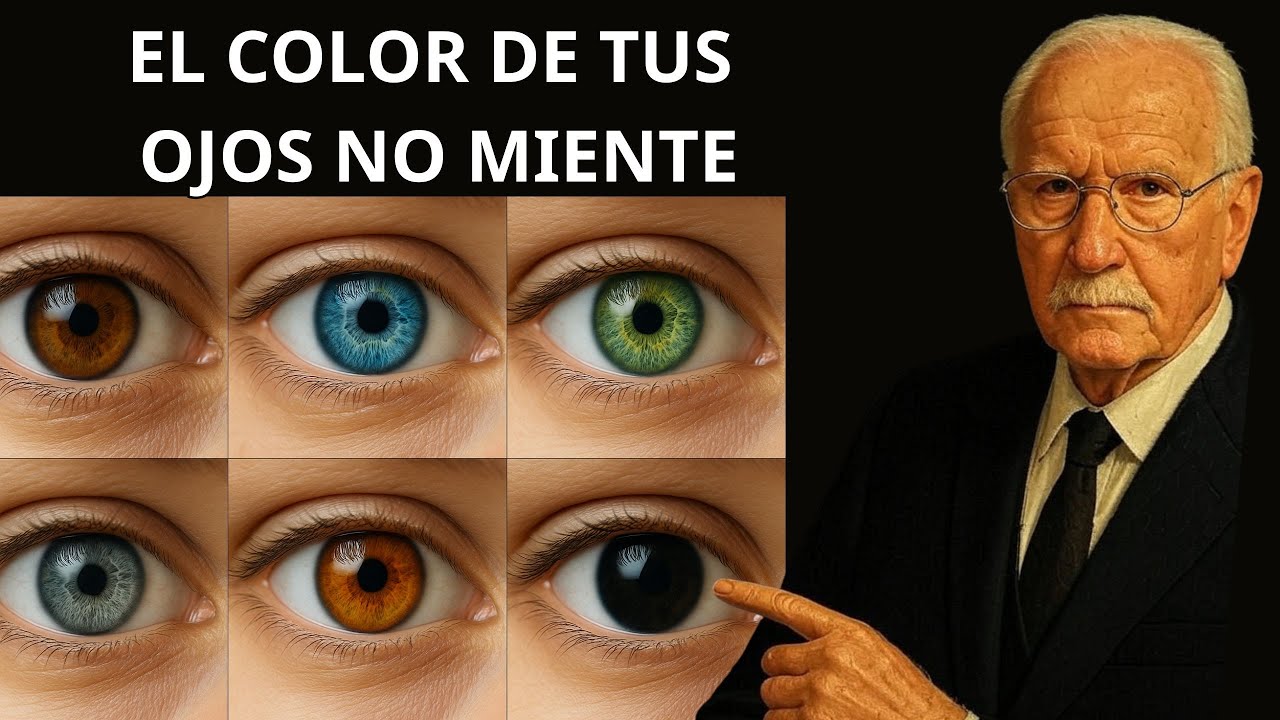 El color de tus ojos revela secretos de tu alma que nunca imaginaste | Carl Jung