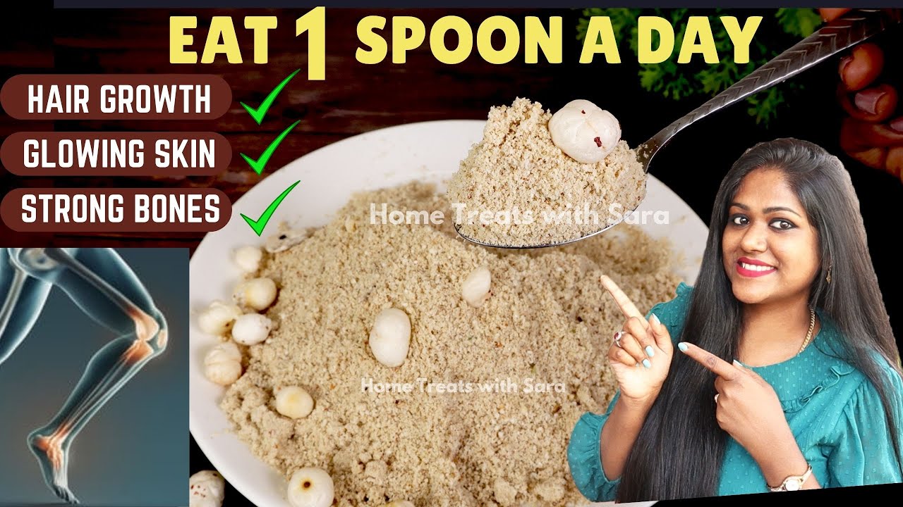 👉Just Eat 1 Spoon daily for Hair Growth, Skin Glow, Strong Bones | Healthy Diet Recipe