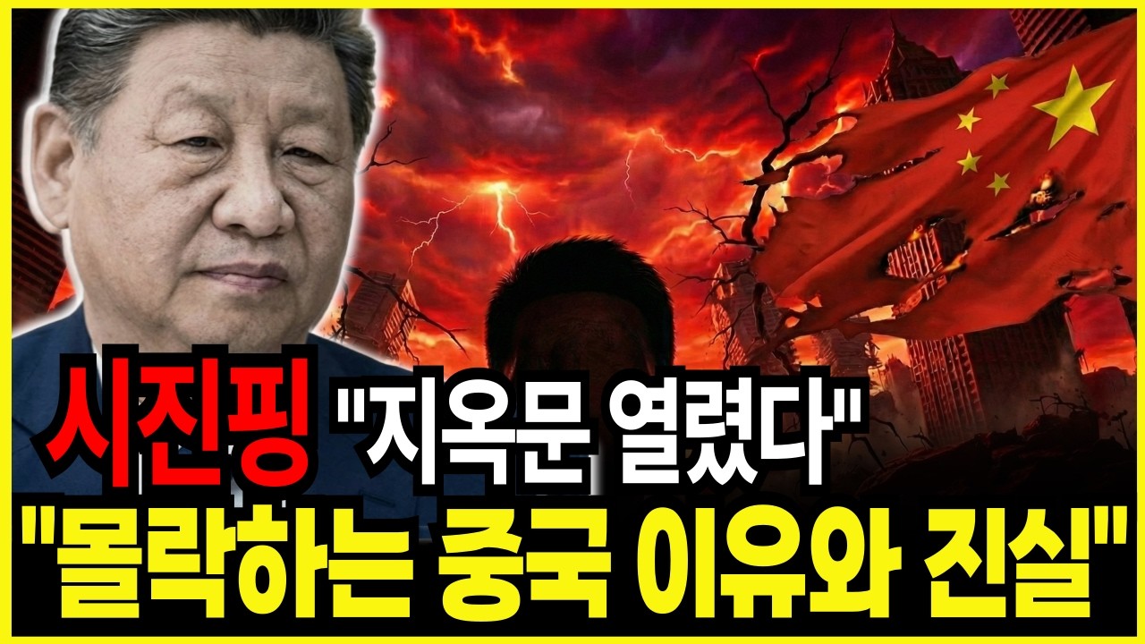 경제학 시진핑 지옥문 열었다 몰락하는 중국 이유와 진실
