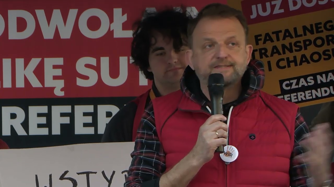 Politycy boją się siły obywateli - wystąpienie Paweł Nogal