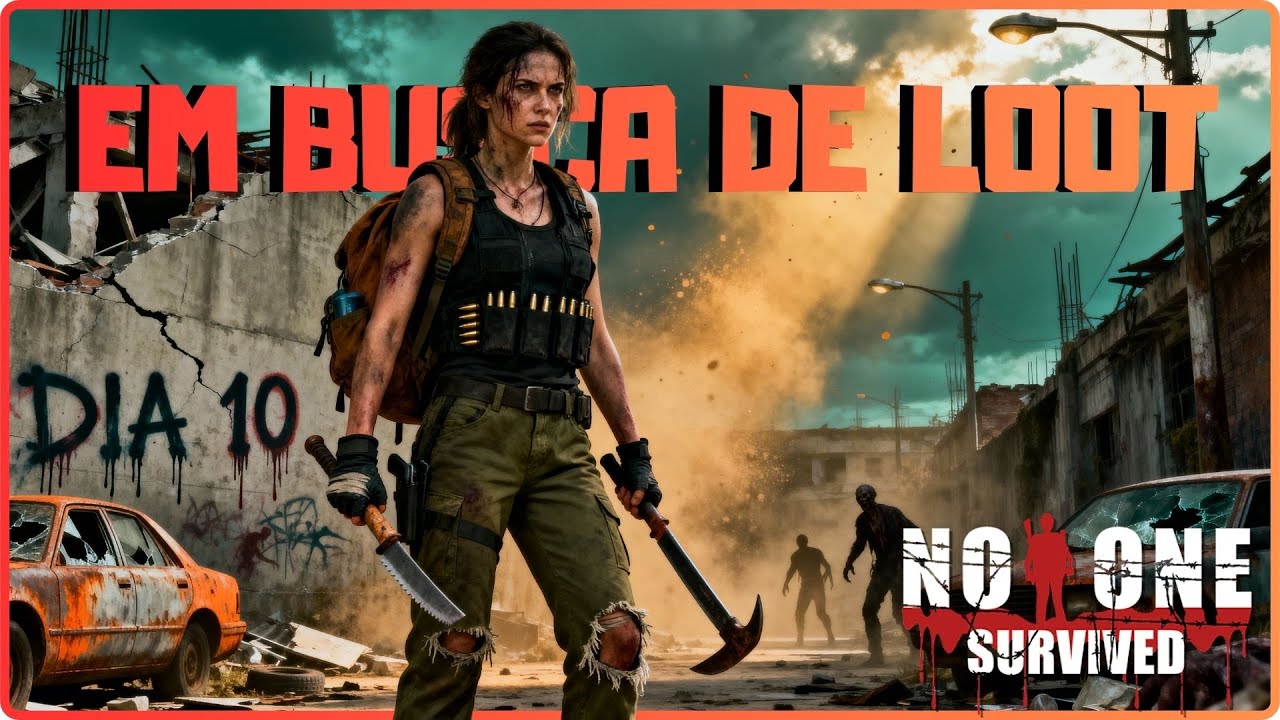 Explorando Para LOOT Máximo em No One Survived – Farm Rápido e Eficiente