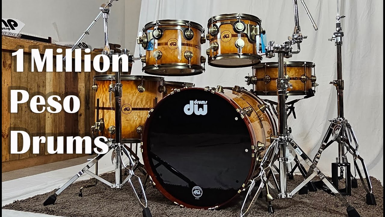 Higit 1 Million Pesos DW Drumset nasa Pinas!