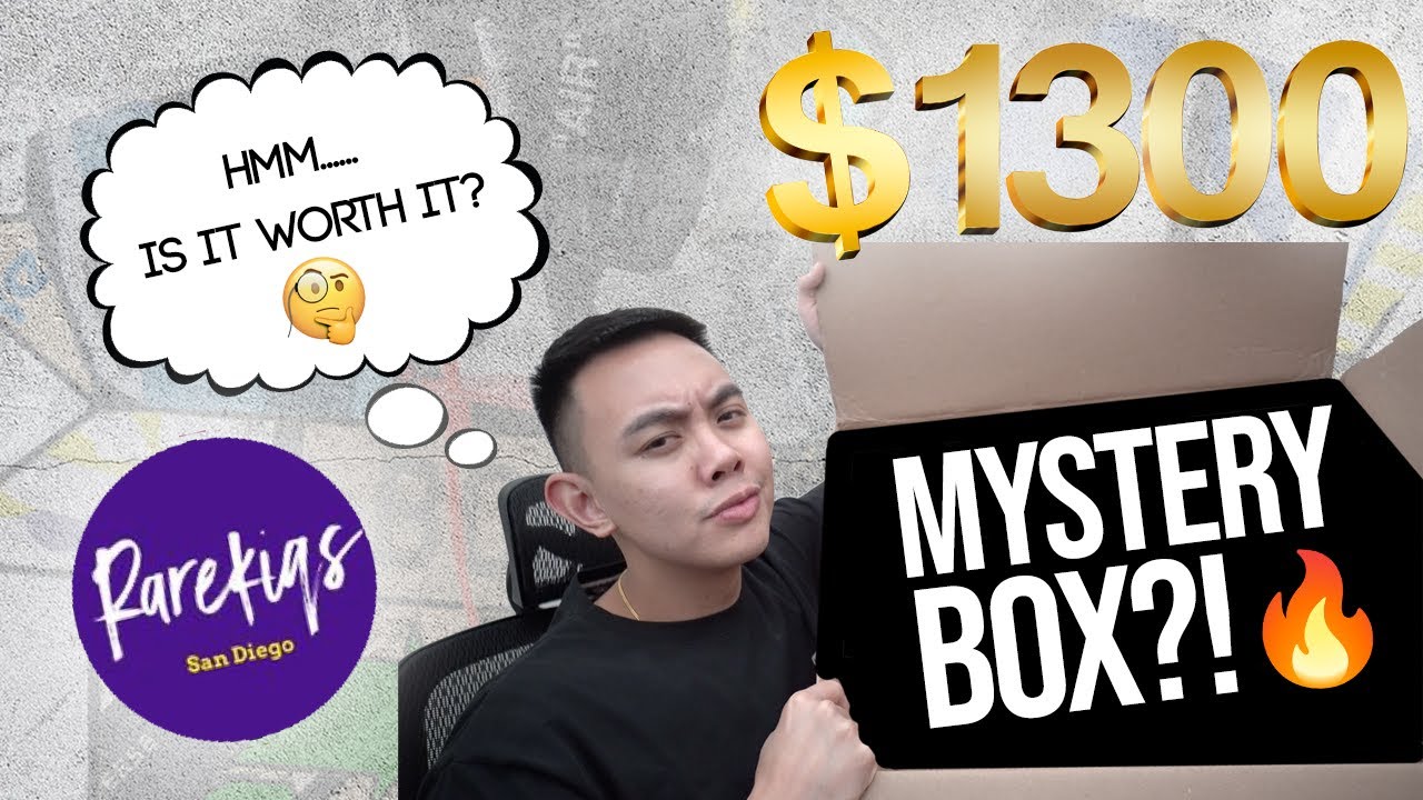 I bought my FIRST $1300 Mystery Box from RareKiqs.....