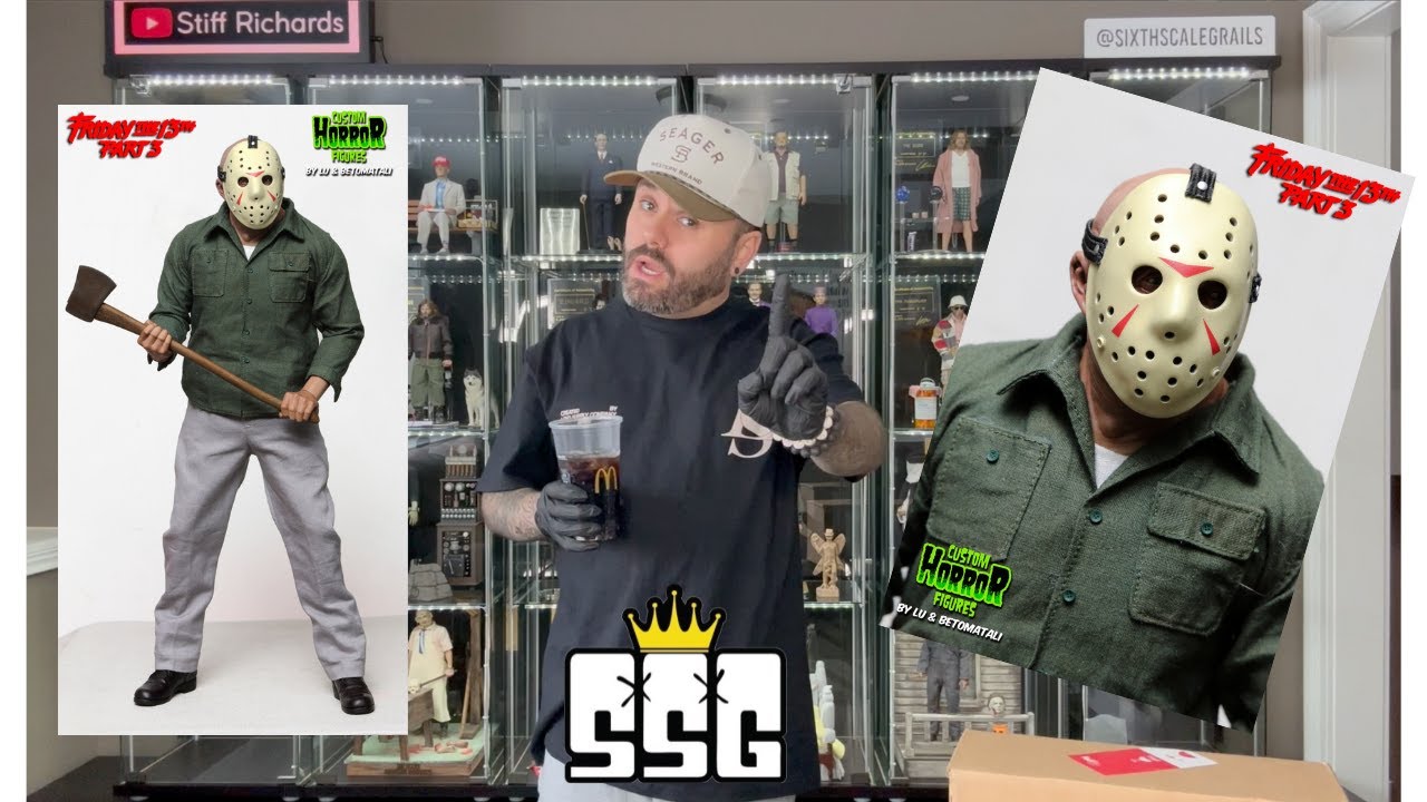 Custom 1/6 Jason Voorhees UNBOXING 'Friday The 13th Part III' by Betomatali & Lupita