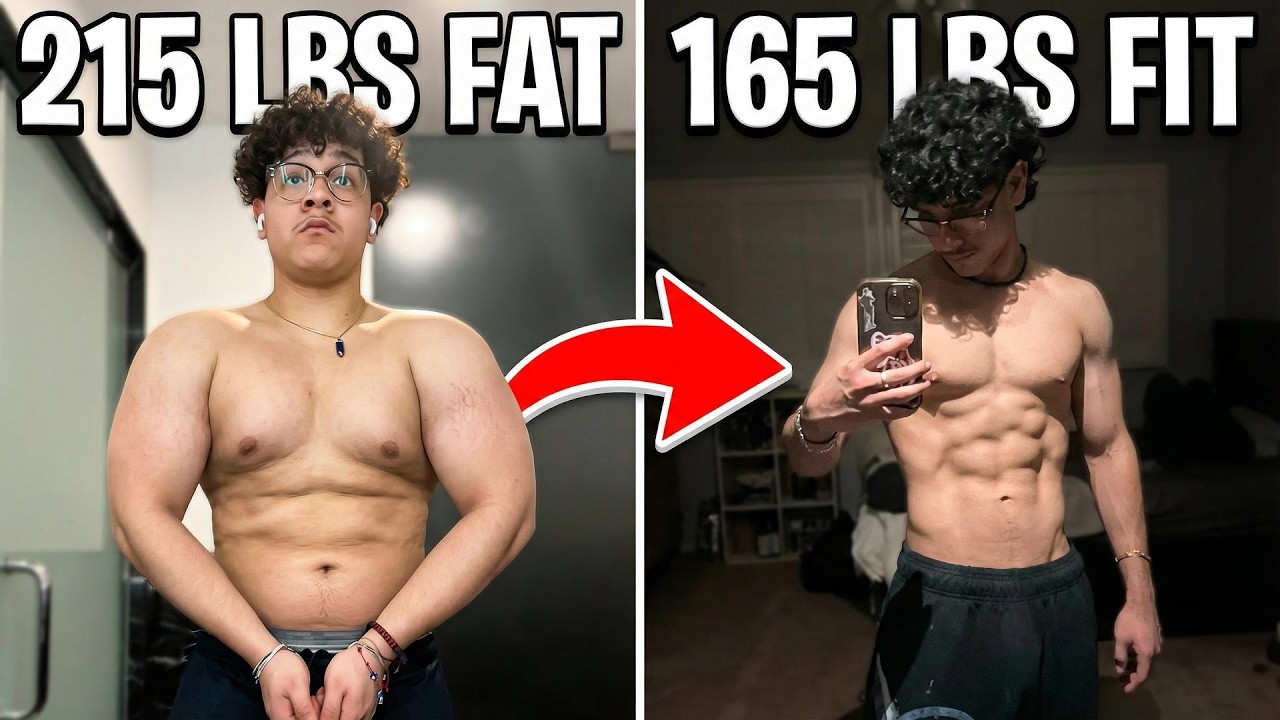 How I went from 215 LBS FAT to 165 LBS FIT in 1 YEAR