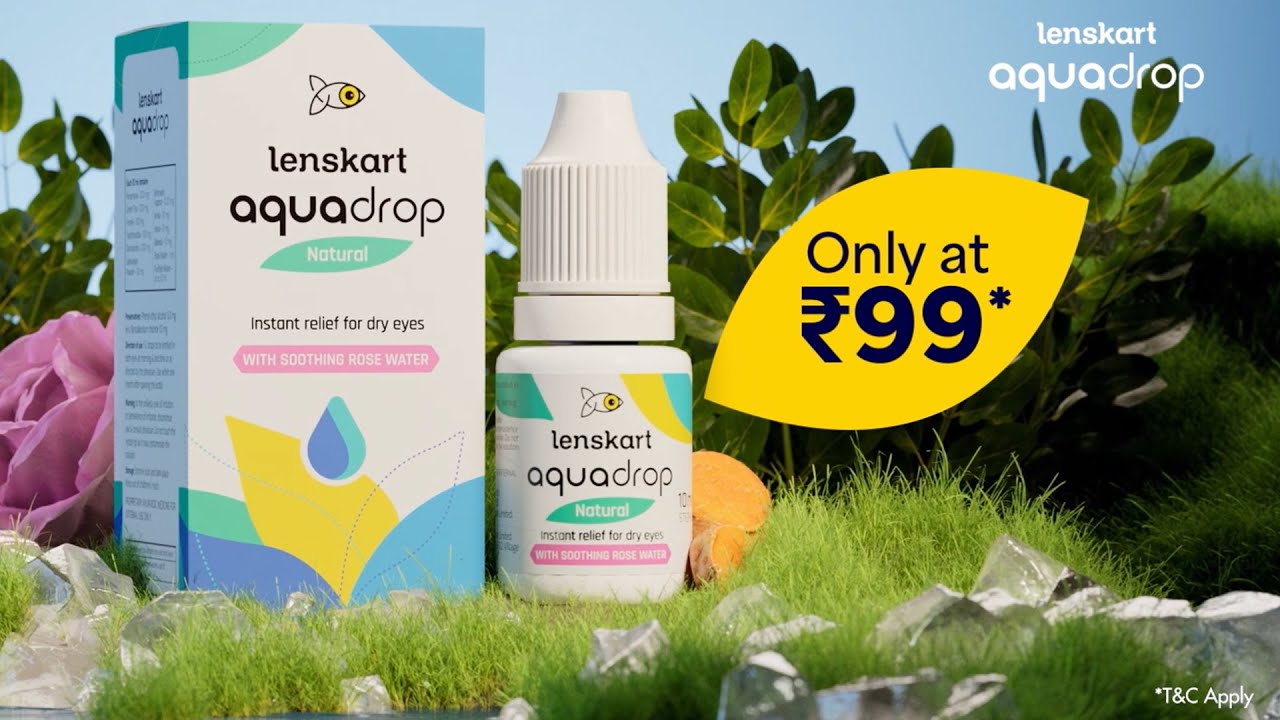 Instant Relief From Dry Eyes | Aquadrop | Lenskart