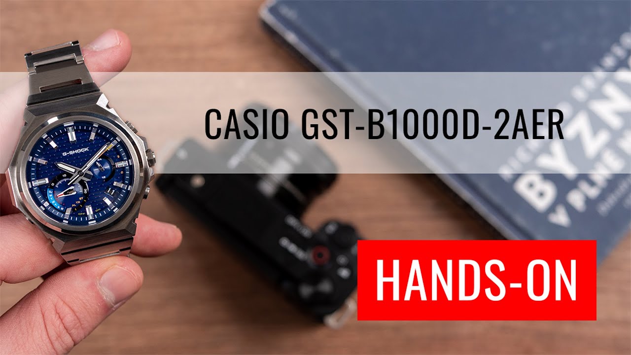 HANDS-ON: Casio G-Shock G-Steel GST-B1000D-2AER