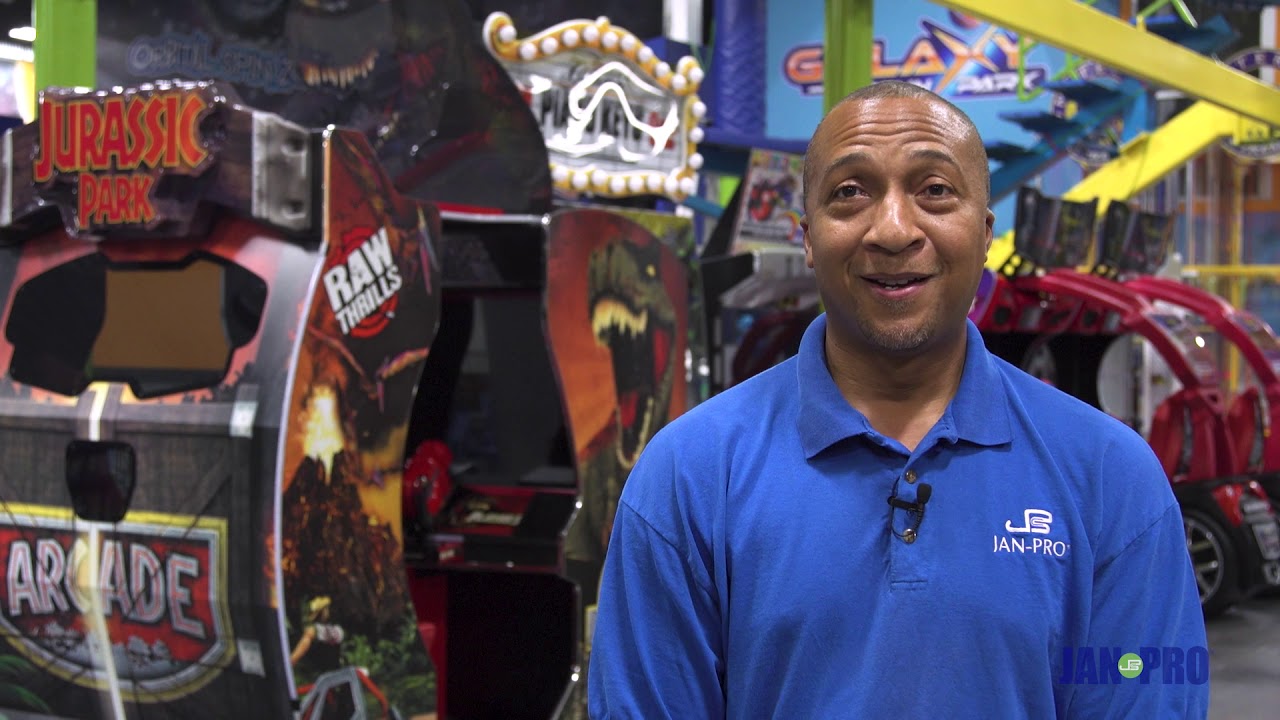 Jan-Pro's Enviroshield Service at Galaxy Fun Park