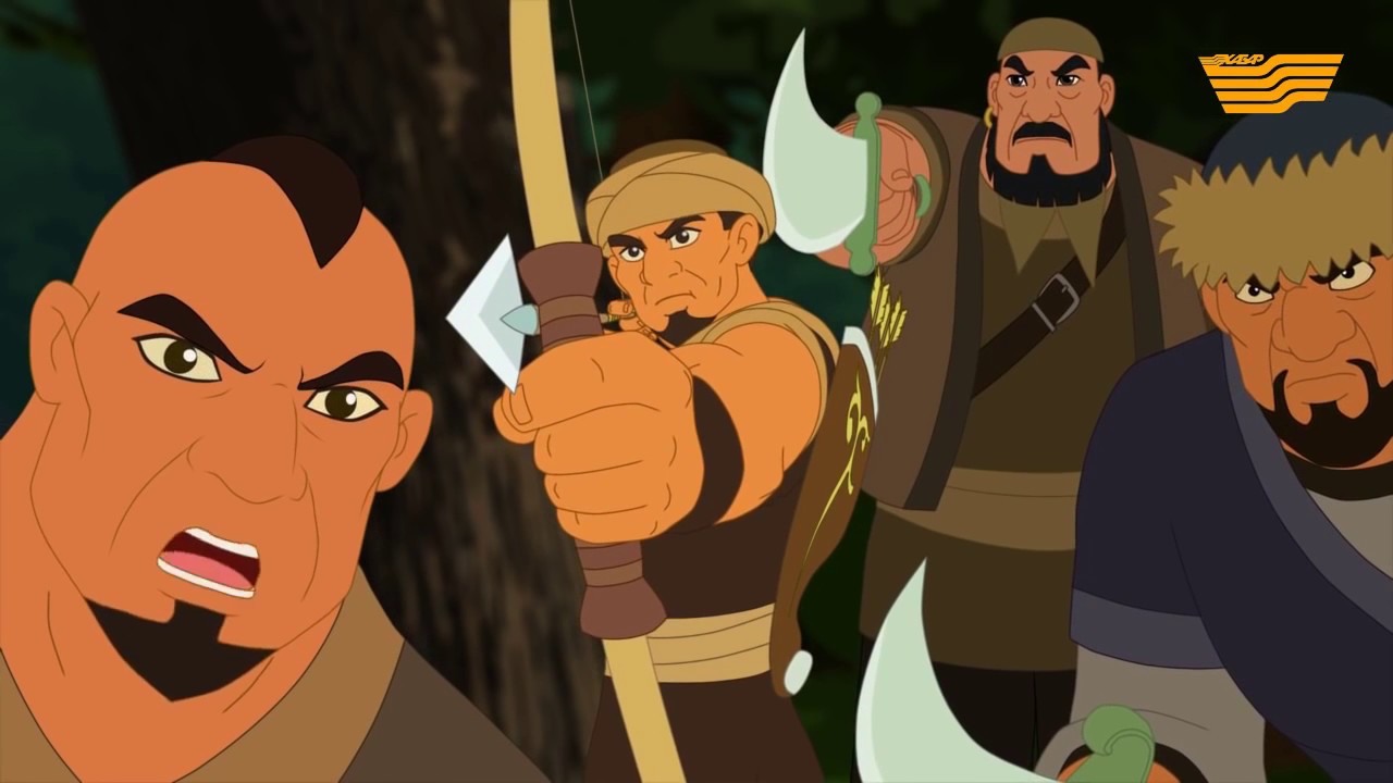 Казахский мультик Казак Ель история казахов Гунны Хунны Орда Ответка Путину тупаку