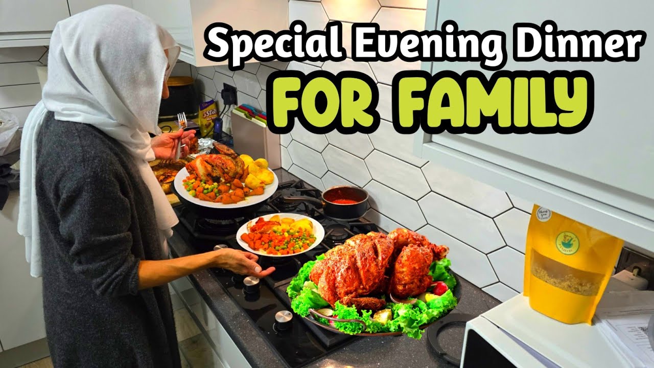 Special Lahori Chargha For Evening Dinner | My Daily Routine In Uk 🇬🇧