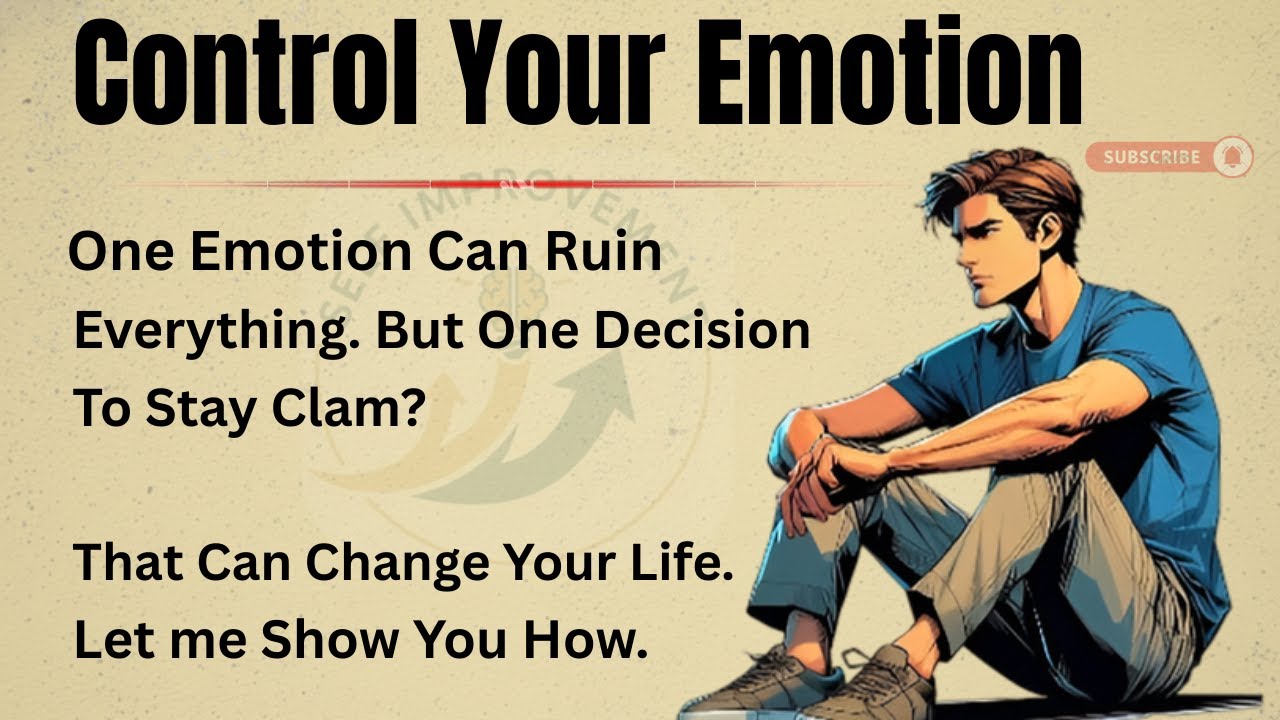 Control Your Emotions, Control Your Life 🔥 || Graded Reader || Improve Your English ✅️