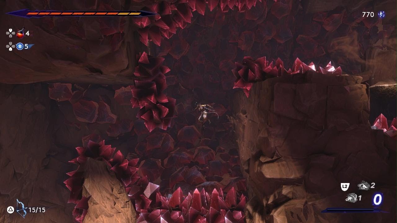 Prince of Persia: The Lost Crown_pit of eternal sands puzzle easy method platforming