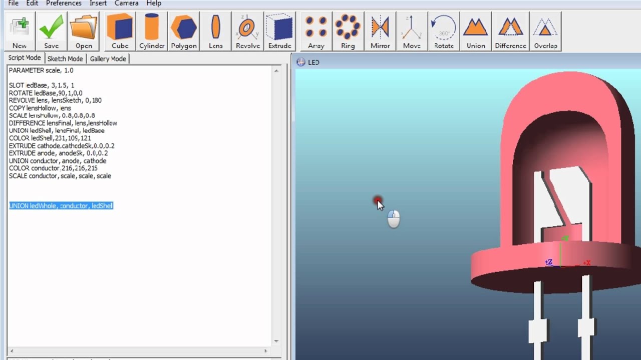 Zemax Part Designer in Zemax 12 Release 2