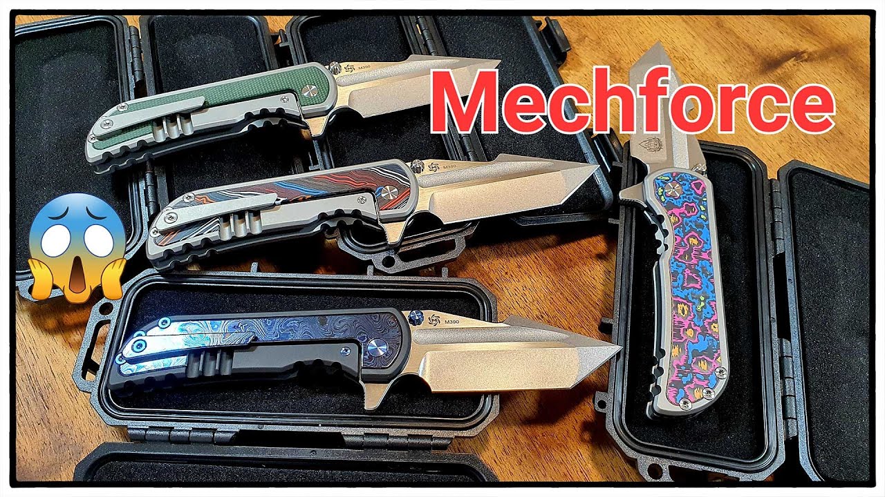 Mechforce & Alphahunter “Apocalypse” M390 Titan Tanto Folder