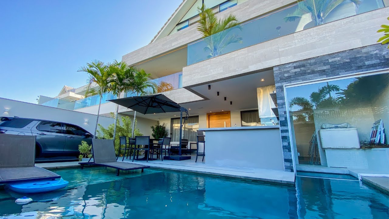 CASA CONTEMPORÂNEA ALTO PADRÃO DECORADA ART LIFE RECREIO DOS BANDEIRANTES - EGIOVANELLI