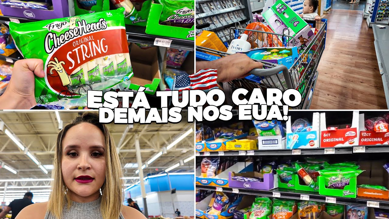 FUI FAZER COMPRAS NOS EUA &ndash; VOC&Ecirc; N&Atilde;O VAI ACREDITAR NO PRE&Ccedil;O FINAL! 😱🛒
