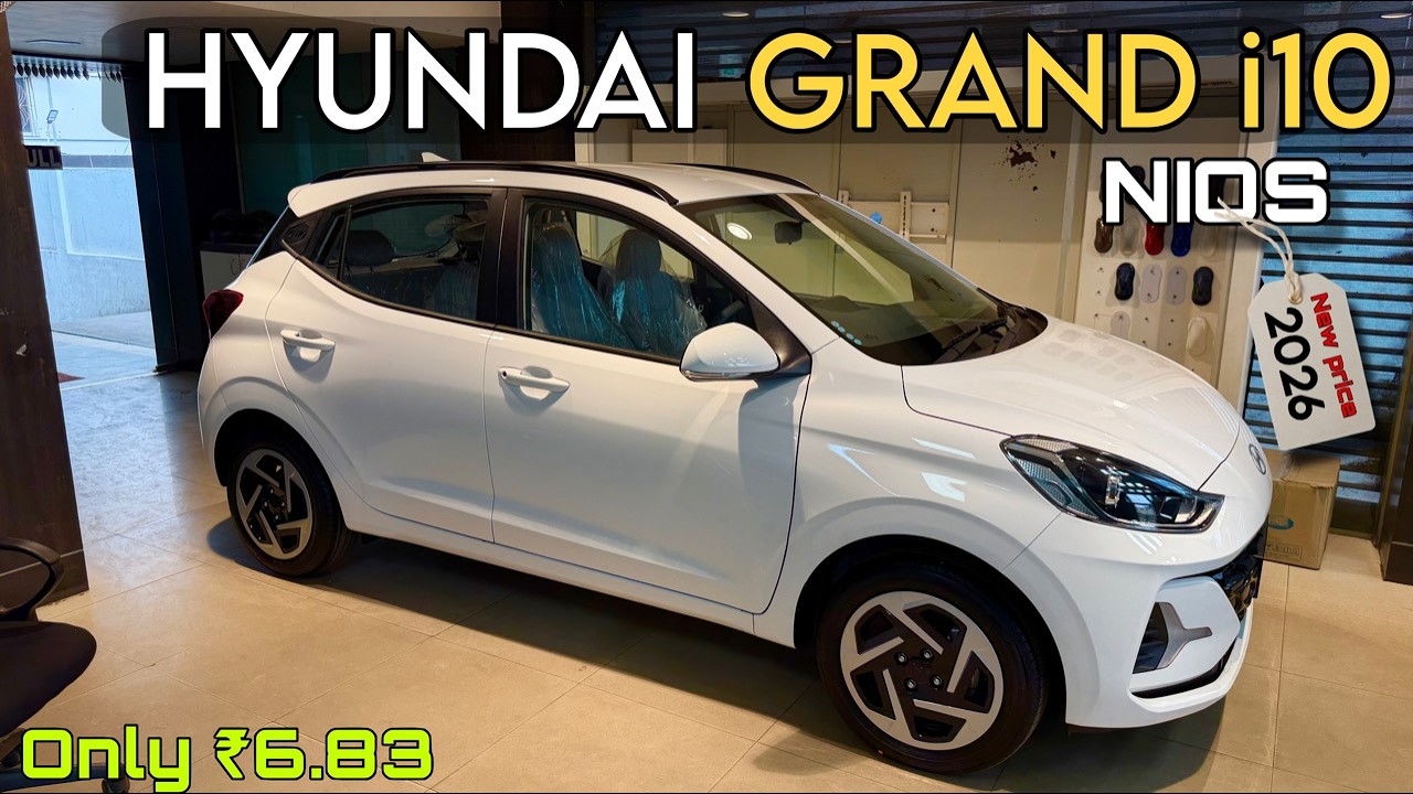 2026 Hyundai Grand i10 Nios Sportz Walkaround🔥 | New Design, 6 Airbags & More!