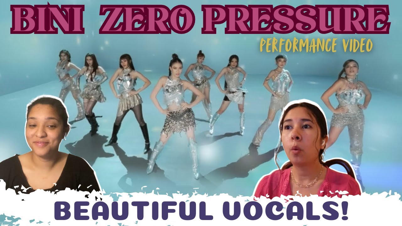 BINI - ‘Zero Pressure’ Official Performance Video | REACTION