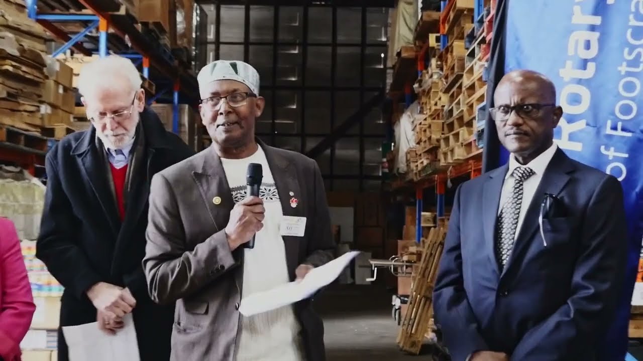 The 18th container to be sent since we started the Horn of Africa project