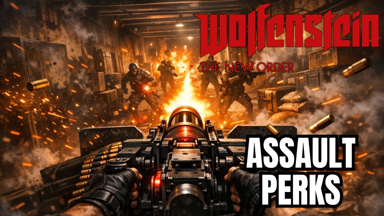Wolfenstein The New Order – All Assault Perks (100% Guide)
