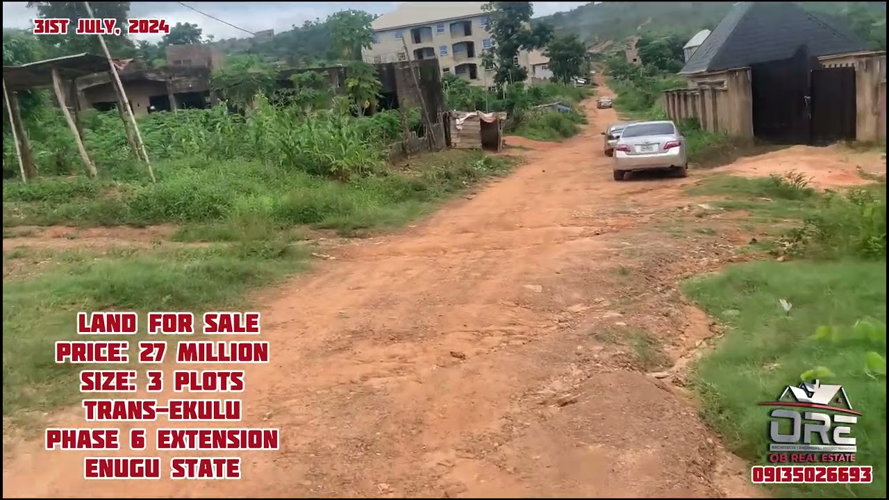 Distress Sale: Three Affordable Plots of Land for Sale in Enugu, Nigeria | Trans Ekulu
