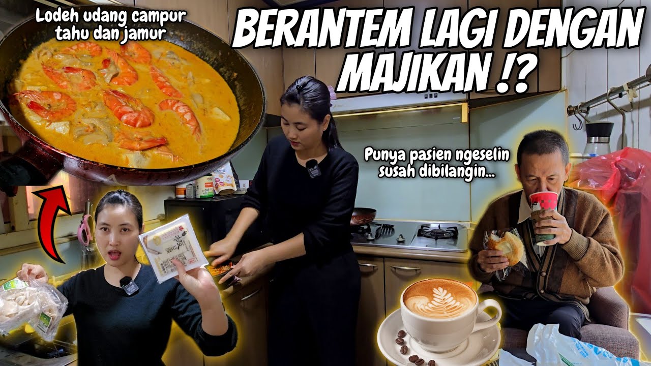 BERANTEM LAGI DENGAN SUSHU⁉️ MASAK BANYAK BUAT STOK MAKAN, LODEH CAMPUR CAMPUR‼️