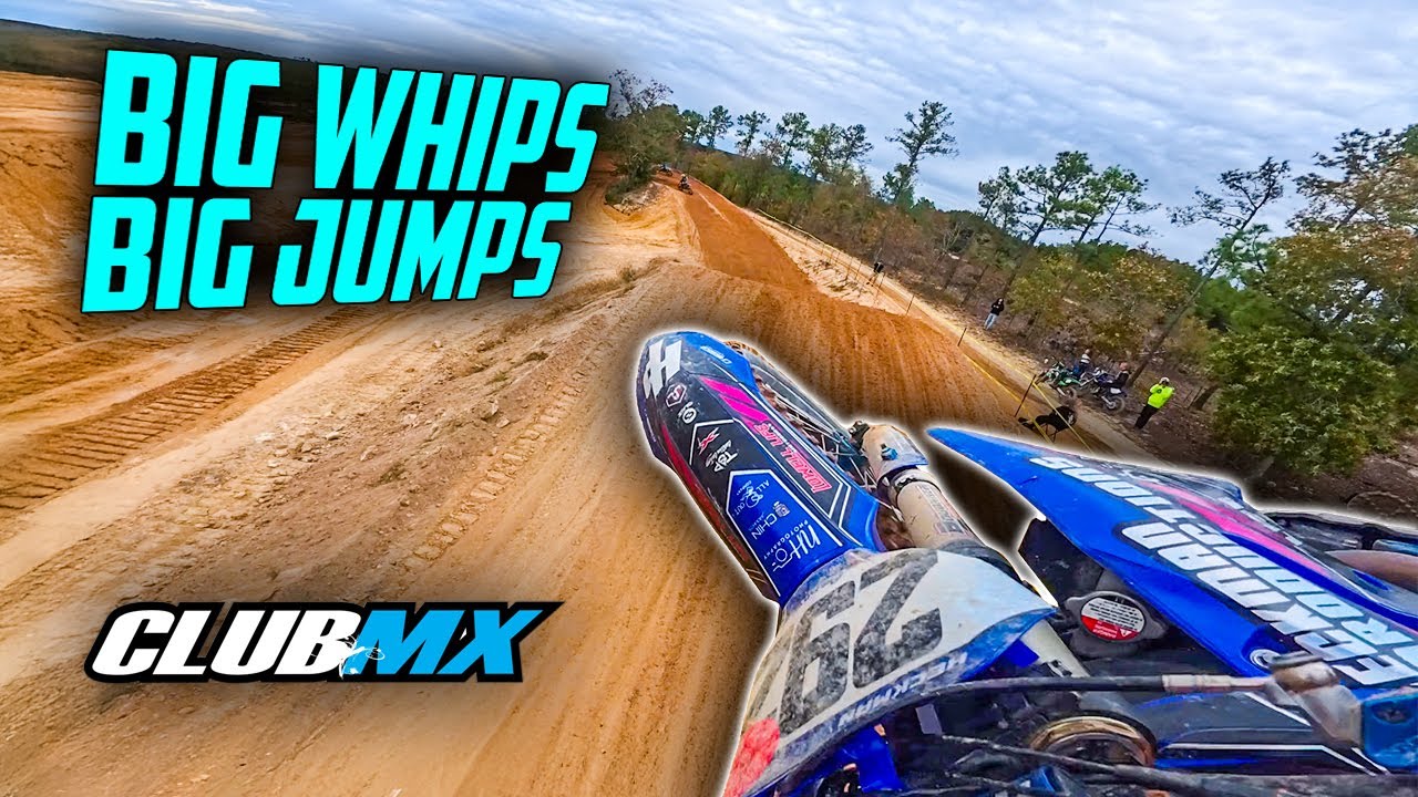 BIG WHIPS On BIG JUMPS At ClubMX - Front Track!