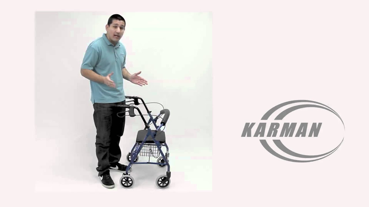 R-4100 Rollator - by Karman Healthcare