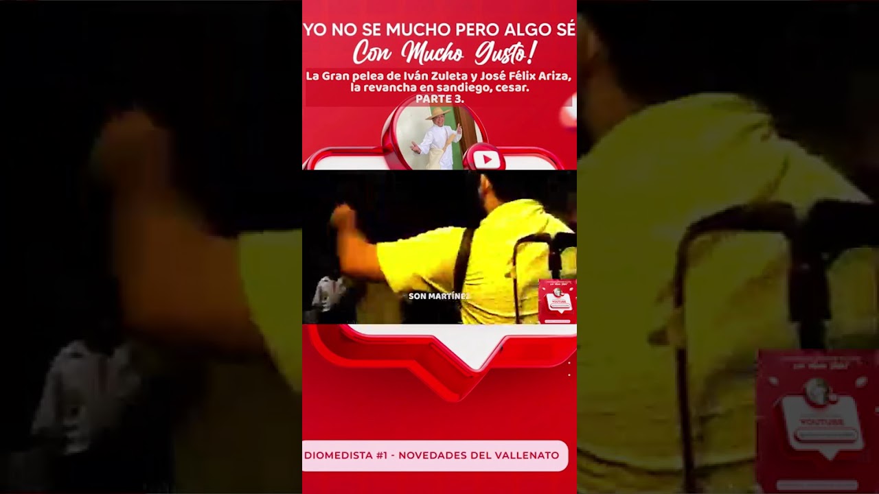 La Gran pelea de Iván Zuleta y José Félix Ariza, la revancha en sandiego, cesar  PARTE 3.