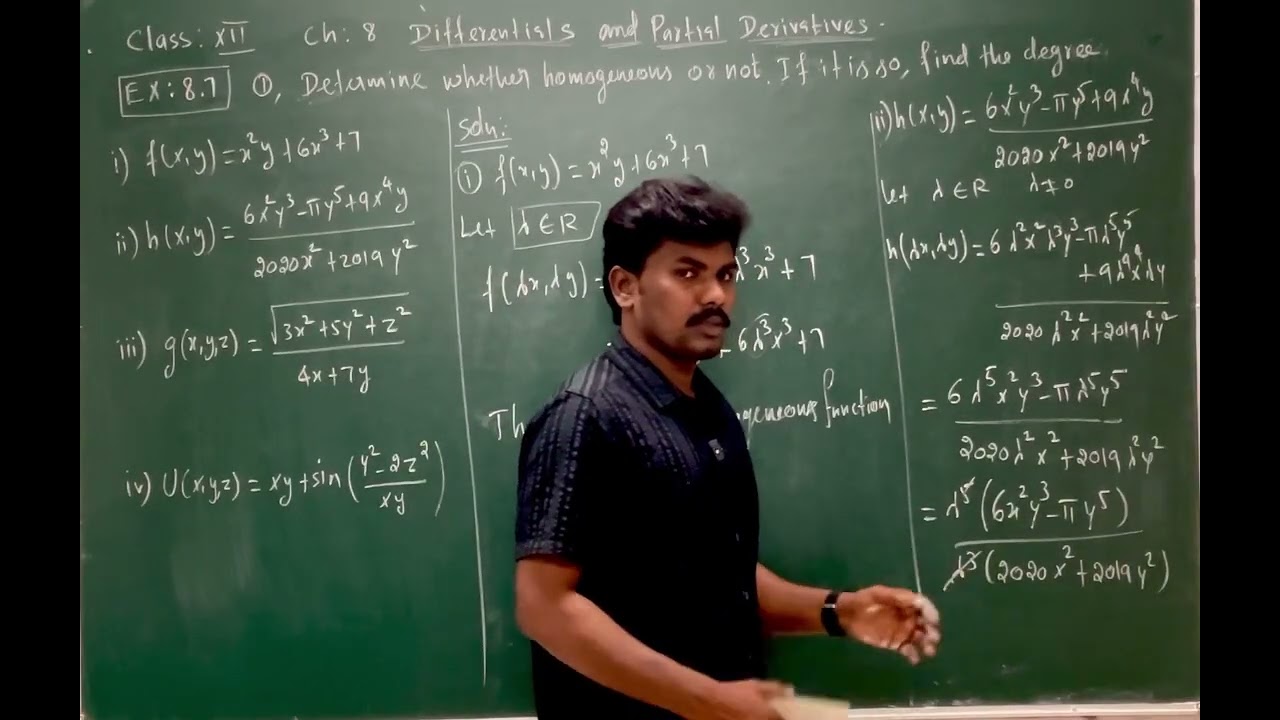 TN 12th maths ch 8 ex:8.7(1)