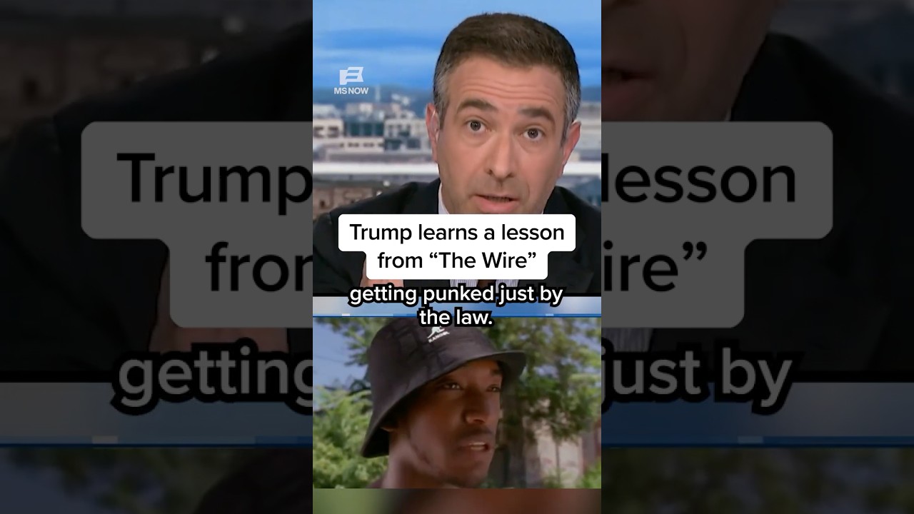 Trump learns a lesson from 'The Wire'