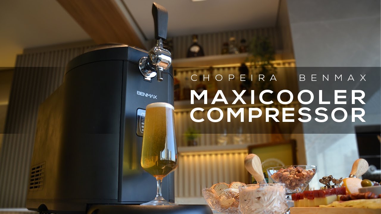 Chopeira Benmax Maxicooler Compressor - Unboxing e Instalação