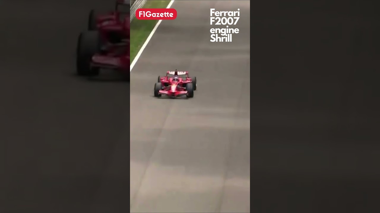 Ferrari F2007 Engine Scream (F1 V8 Sound)❤️🥶 😱