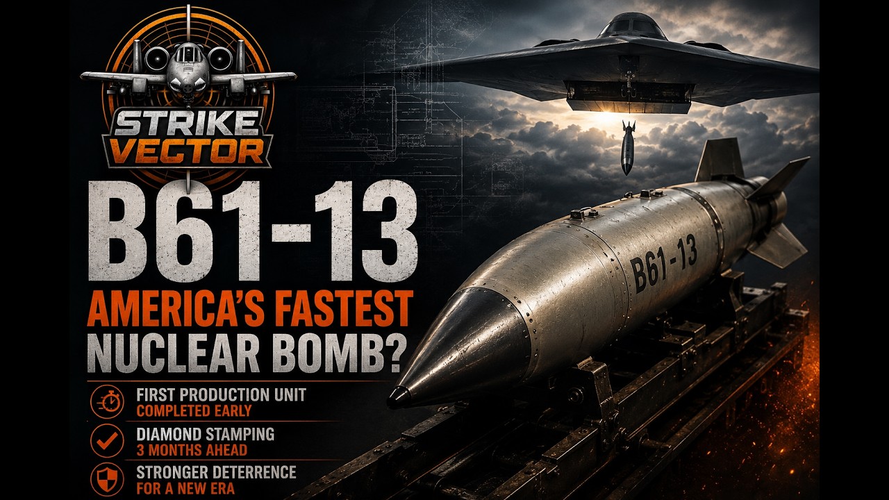 America's fastest nuclear weapon? How the B61-13 entered production at record speed