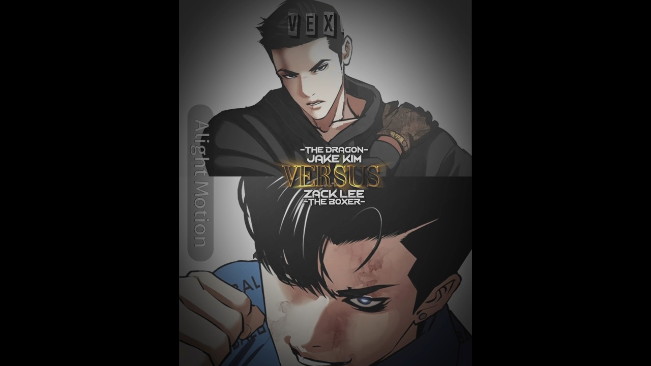 Jake Kim Vs Zack Lee|Lookism Edit|#lookism #shorts #fyp