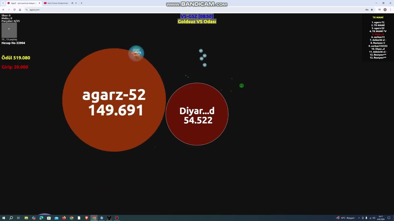 #agarz ÇILGIN27 WS DİYARSİNS :ÖDÜL1M