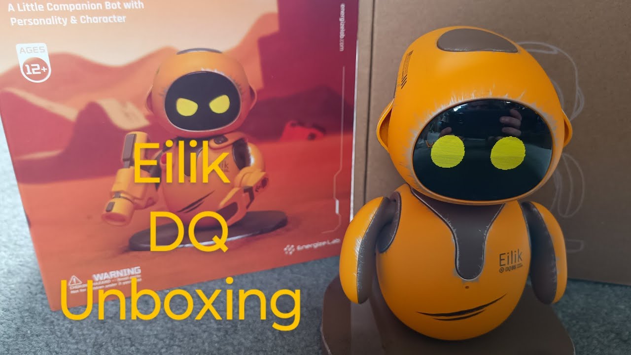 Energize lab Eilik DQ (Desert Quester) full unboxing, set up and play. #eilik #eilikrobot #eilikDQ